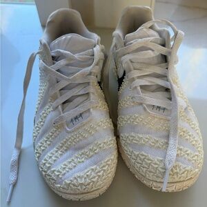 Nike Ja 3 White and Cream Sneakers